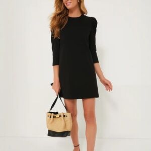 POMANDER PLACE Black Vesty Mini Dress